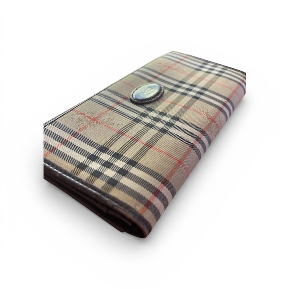 Burberry Classic Check Long Wallet Beige Nova Check - Picture 11 of 12